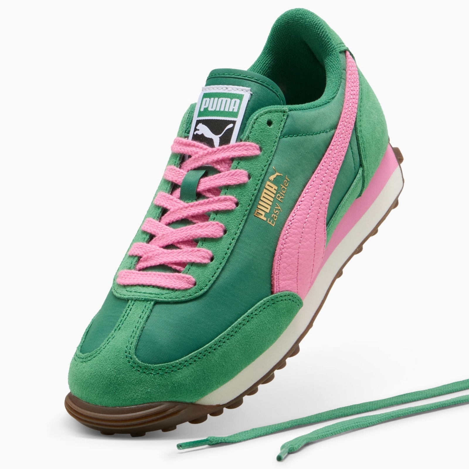 Buty sportowe damskie Puma EASY RIDER VINTAGE zielone 39902841