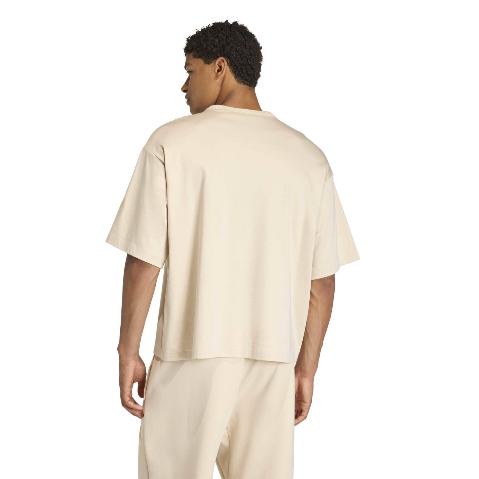 Koszulka m�ska adidas SOFT LUX be�owa KE5899