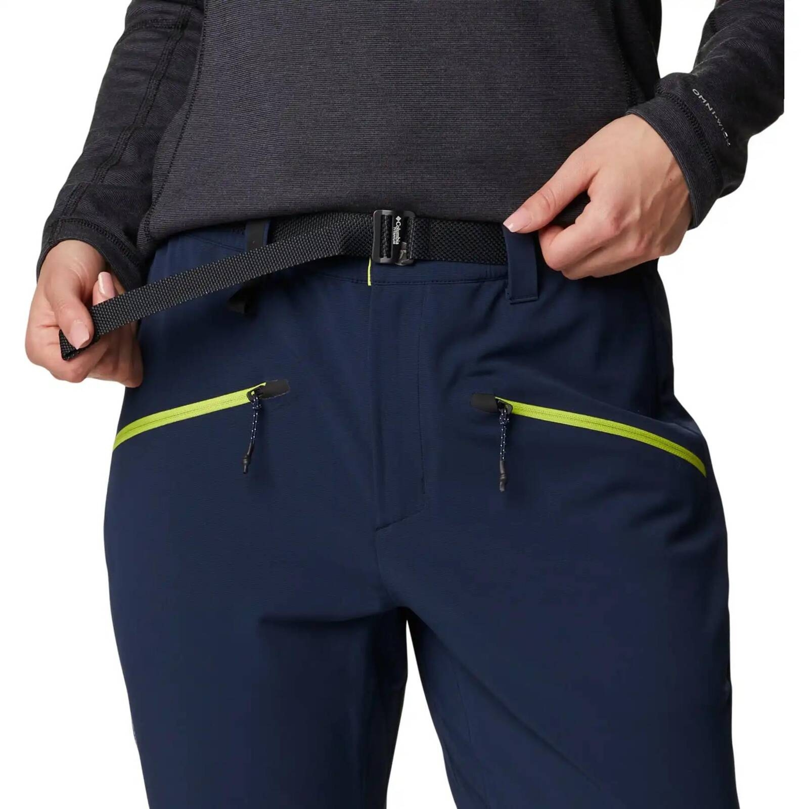 Spodnie Columbia Peak Pursuit Softshell granatowe 1911511464