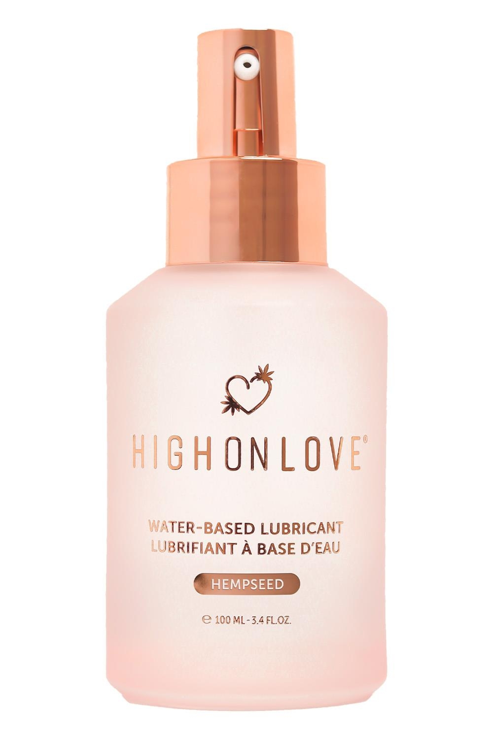 High On Love Water-Based Lubricant Hempseed - Lubrykant na bazie wody, 120 ml