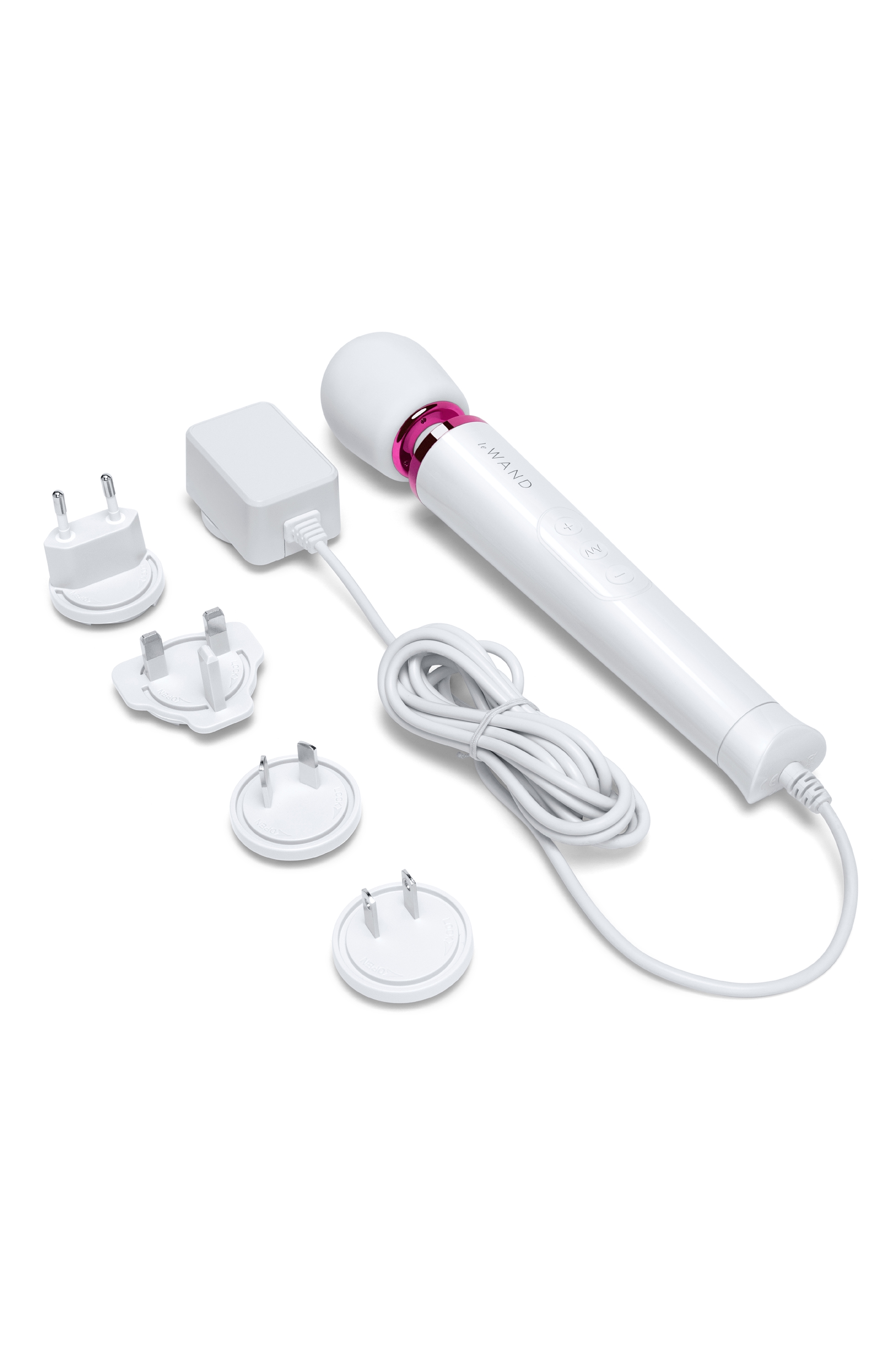 le WAND Powerful Petite - Wibrator typu Wand, Biały