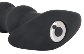 Black Velvets Rechargeable Bead - Wibrujące koraliki analne