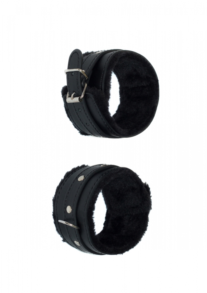 Lola Games Ankle Cuffs Party Hard Eternity Black - Kajdanki do kostek, czarne
