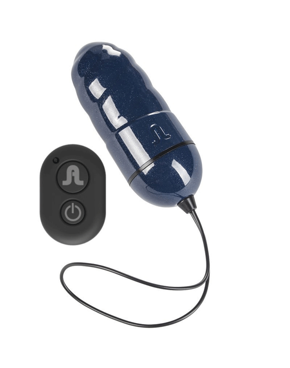 Cnex Ocean Storm Dark Blue - Wibrujące jajeczko sterowane pilotem, niebieskie