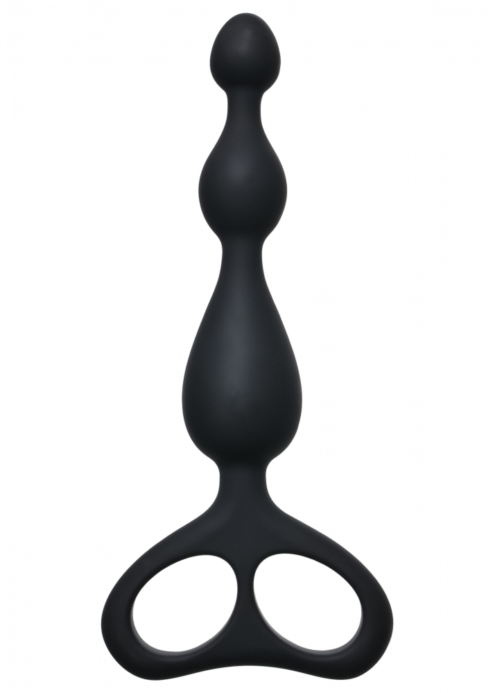 Lola Toys Ultimate Beads Black - Koraliki analne, czarne