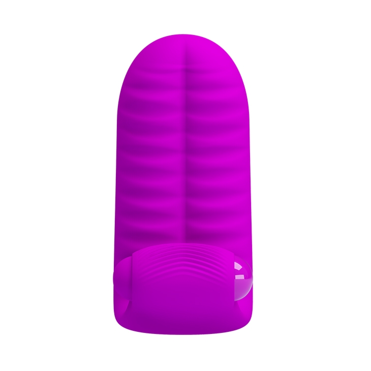 Pretty Love Abbott Double Finger Silicone Vibrator - Wibrator na palec