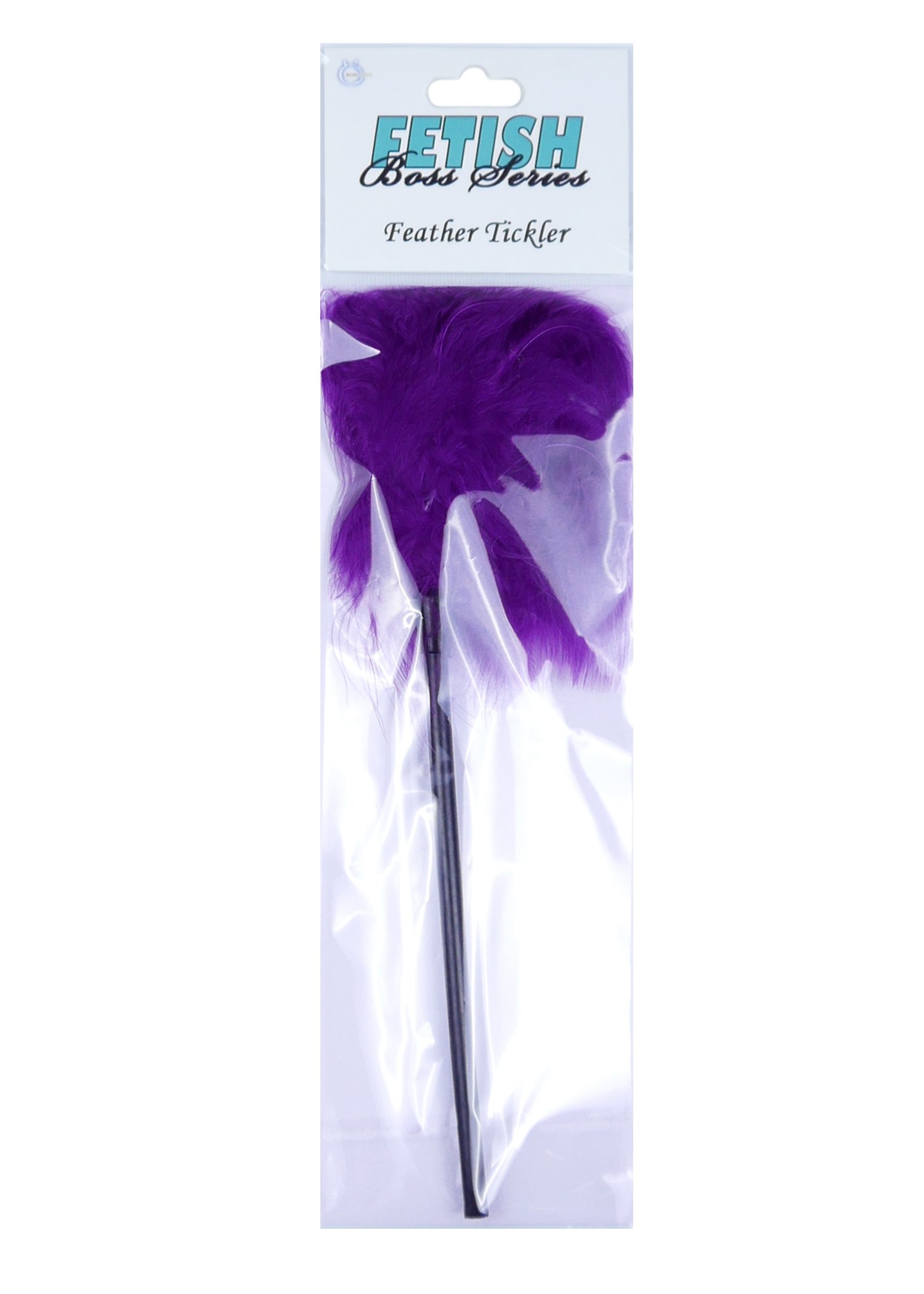 Boss Series Feather Tickler Purple - Piórko do łaskotania, fioletowe