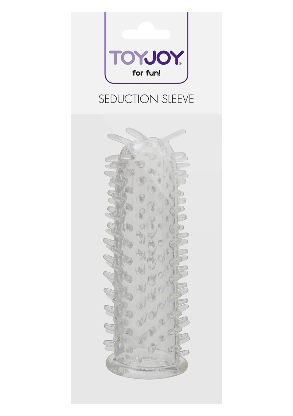 ToyJoy Basics Seduction Sleeve Clear - nakładka na penisa