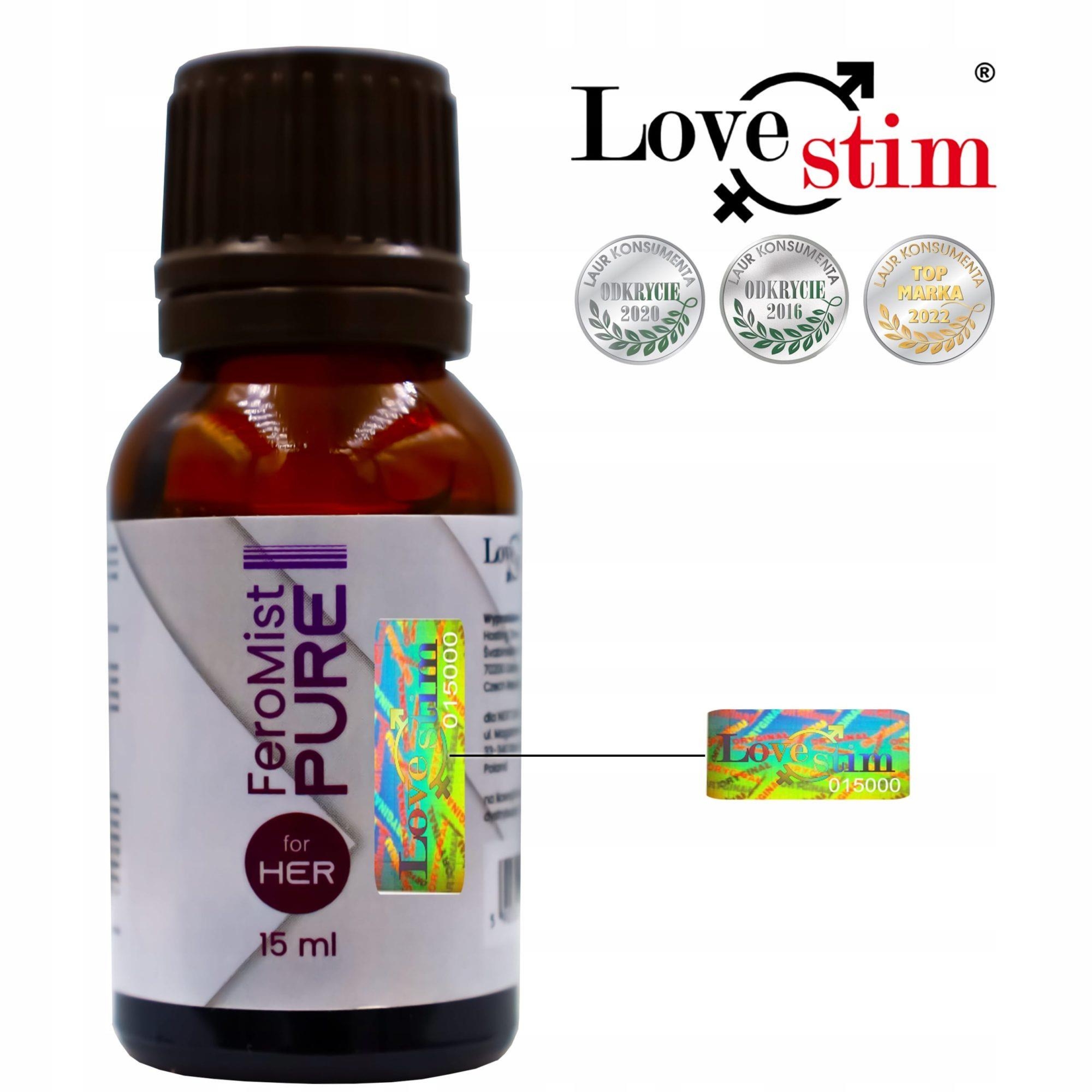 LoveStim Lstim Feromist Pure 15Ml For Her - Feromony damskie