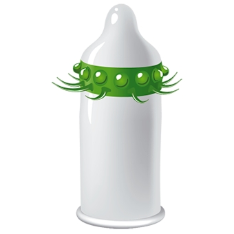 EGZO Bee`S Knees - Prezerwatywa 1szt ze specjalnymi wypustkami EGZO Bee`S Knees - Prezerwatywa 1szt ze specjalnymi wypustkami