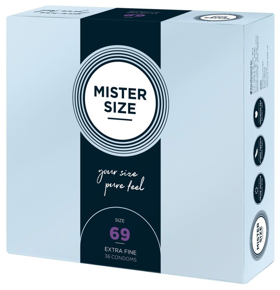 Mister Size 69Mm Pack Of 36 - Prezerwatywy