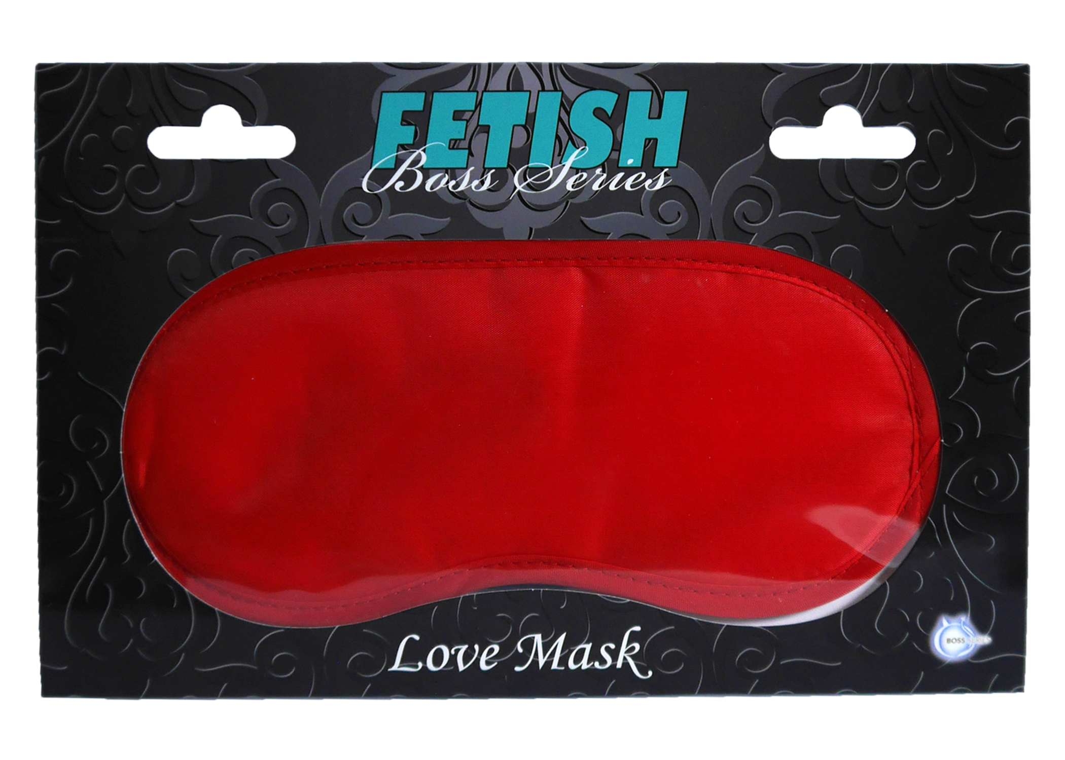 Boss Series Love Mask Red - Opaska na oczy, czerwona