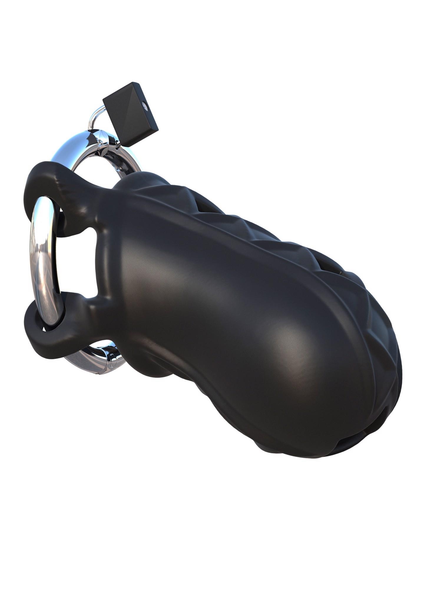 Pipedream Extreme Silicone Cock Blocker Black - Pas cnoty