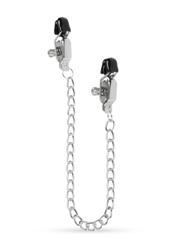 Easy Toys Big Nipple Clamps With Chain - Zaciski do sutków