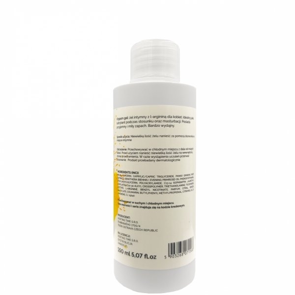 Love Stim pop orgasm gel for women 150 ml - Żel wzmacniający orgazm