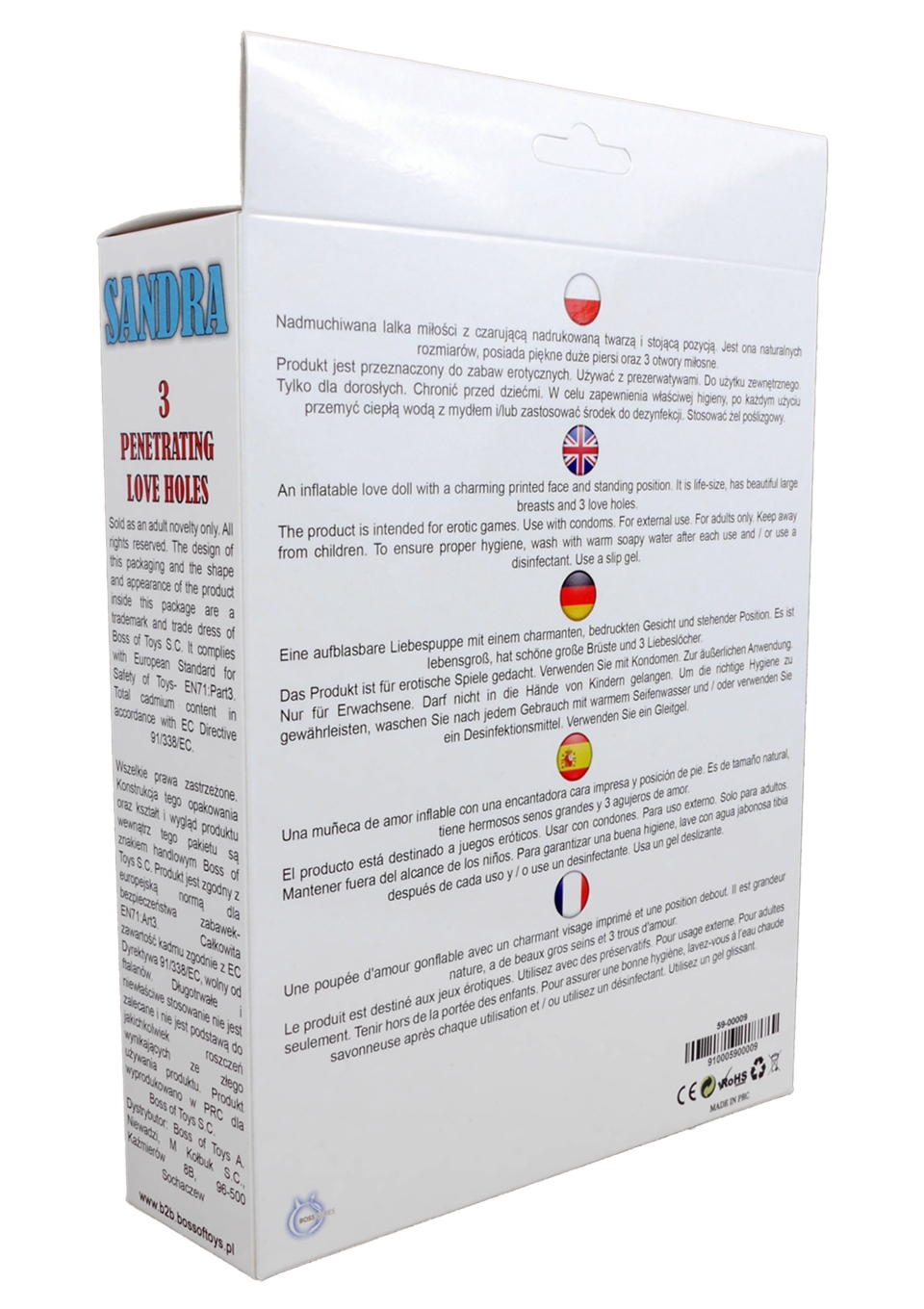 Boss SeriesSandra - Seks Lalka