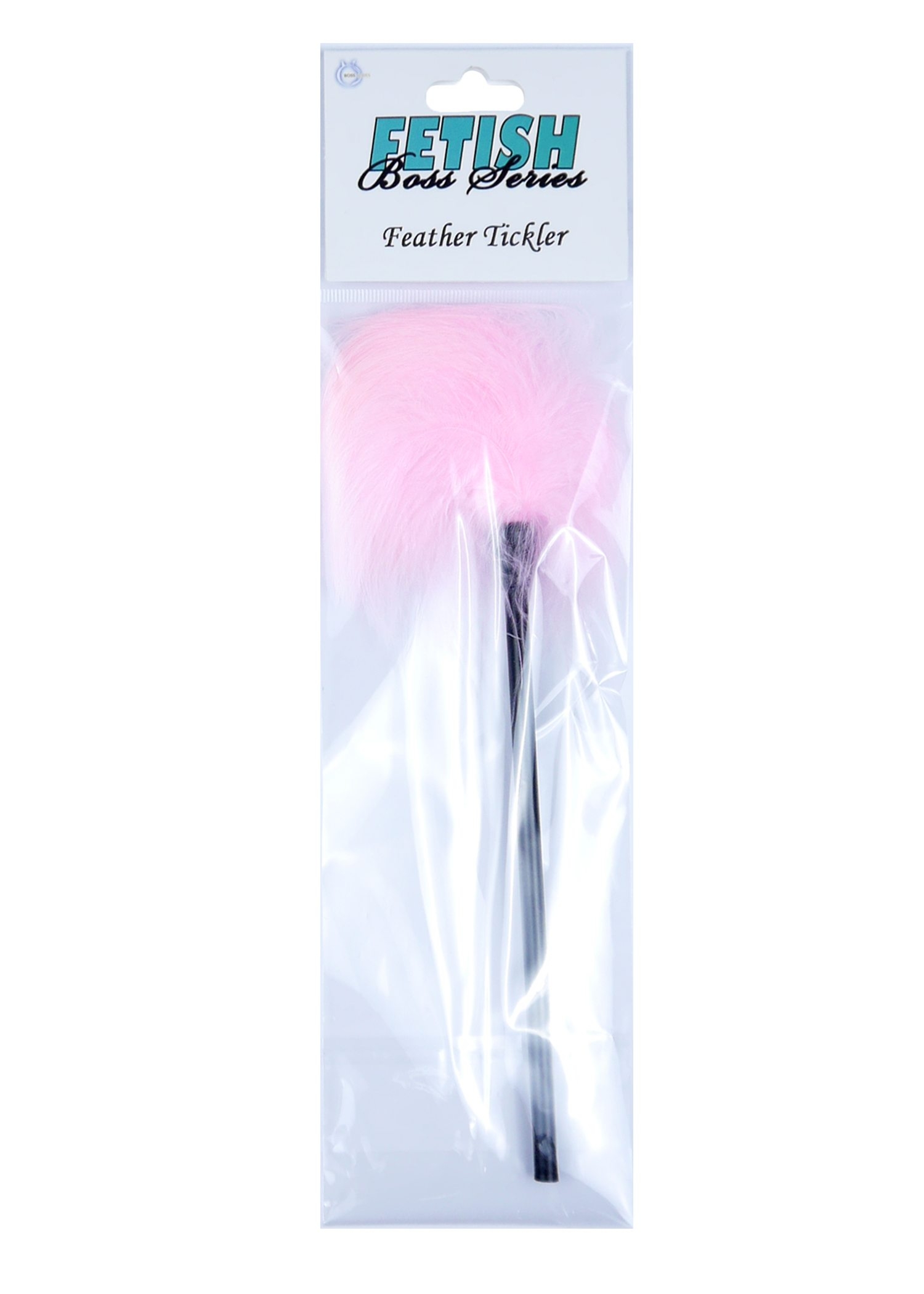 Boss Series Feather Tickler Pink - Piórko do łaskotania, różowe