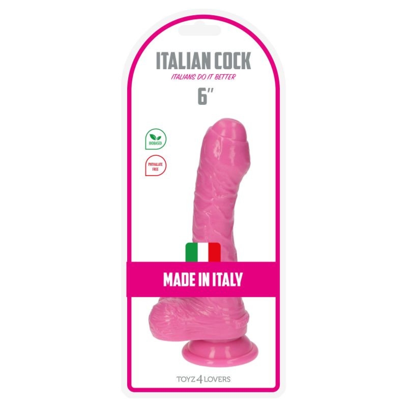 TOYZ4LOVERS Eros Pink - Dildo klasyczne, różowe