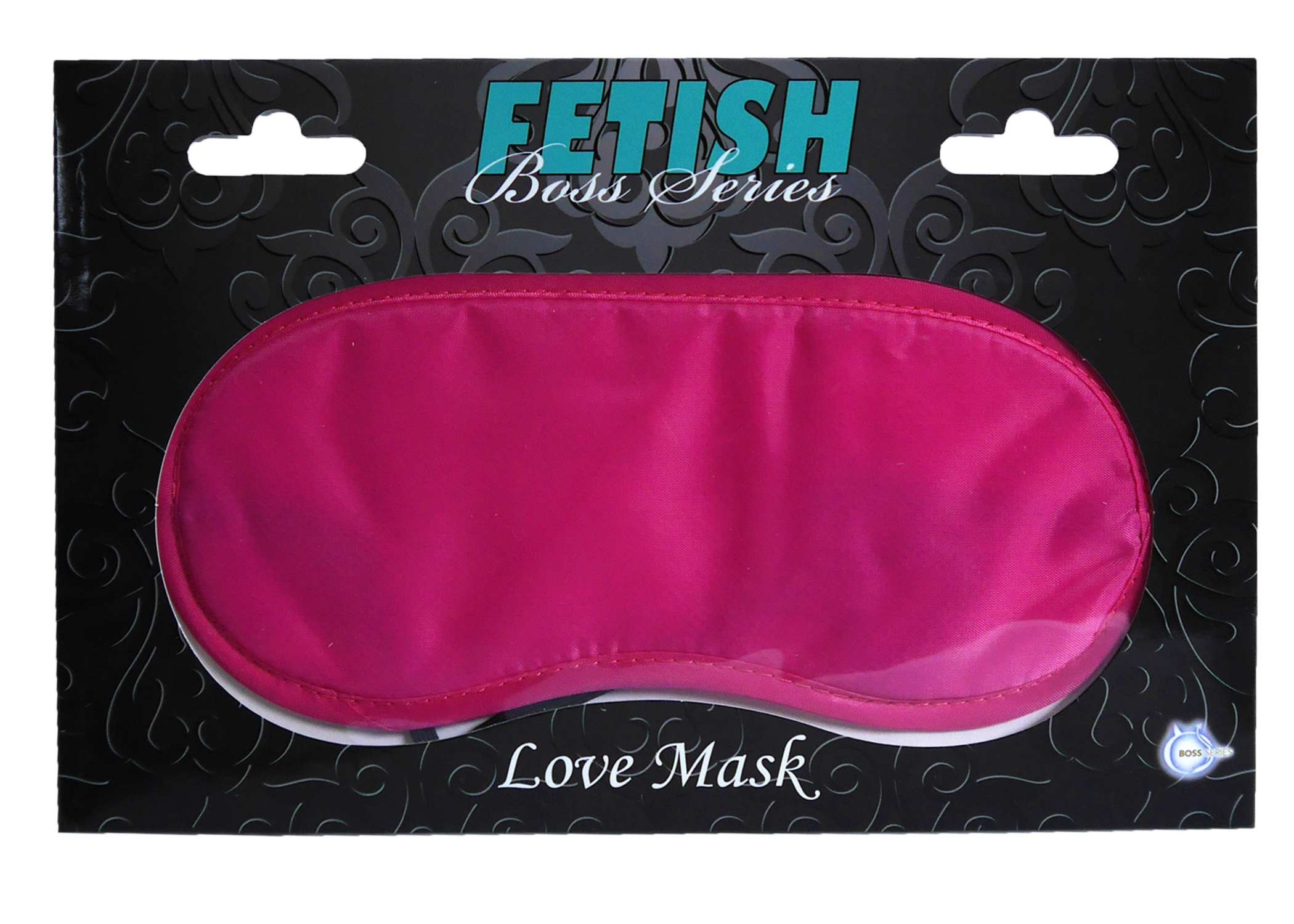 Boss Series Love Mask Pink - Opaska na oczy, różowa