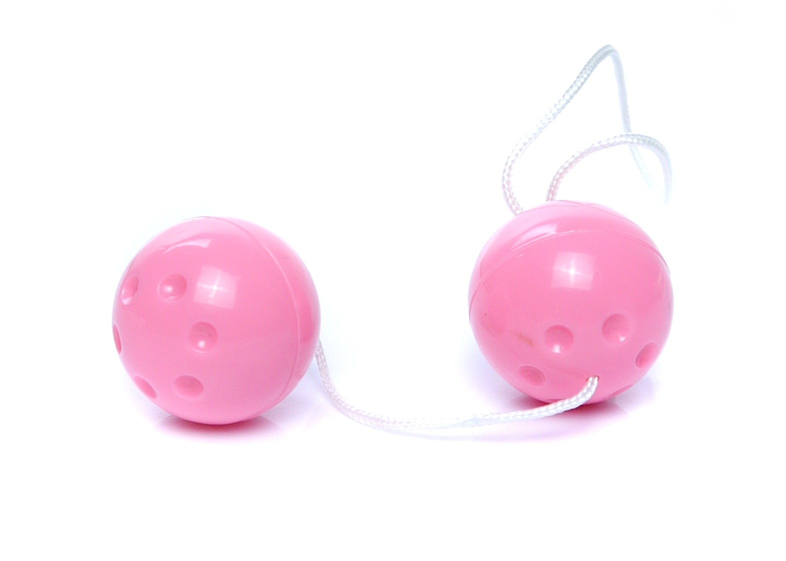 Boss Series Duo Balls Light Pink - Kulki gejszy, jasnoróżowe