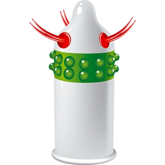 EGZO Uncle Bob - Prezerwatywa 1szt ze specjalnymi wypustkami EGZO Uncle Bob - Prezerwatywa 1szt ze specjalnymi wypustkami