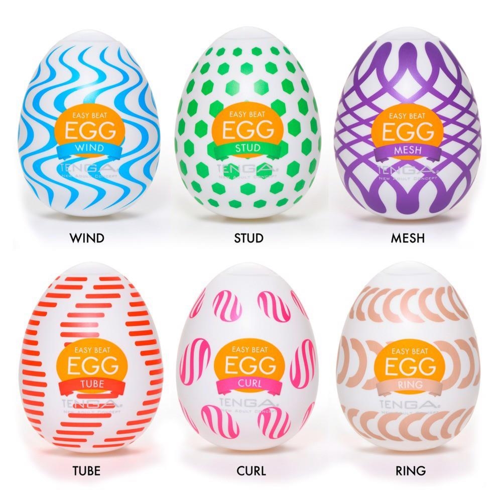 TENGA Egg Variety Wonder Pack - Masturbator jajeczko zestaw