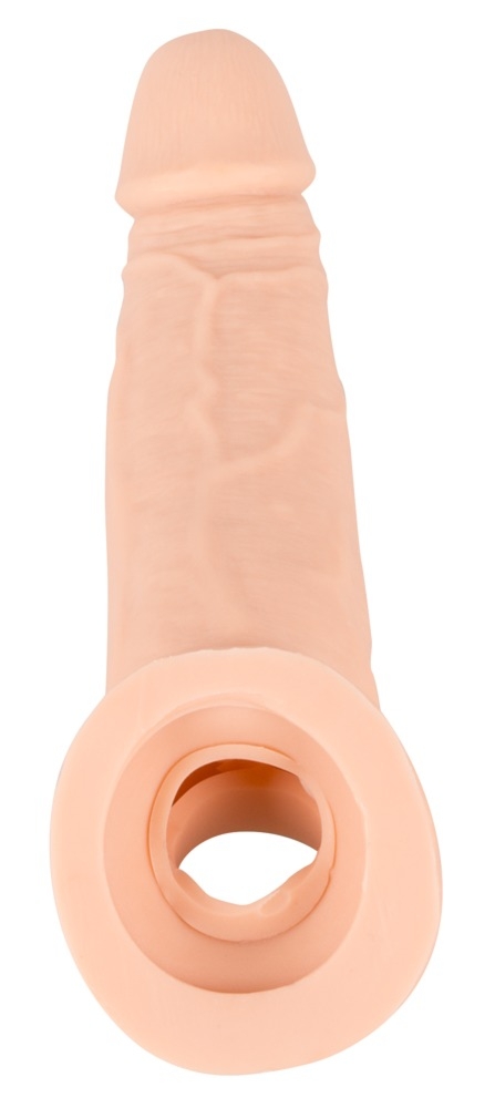 Nature Skin Penis Sleeve With O - Nakładka na penisa