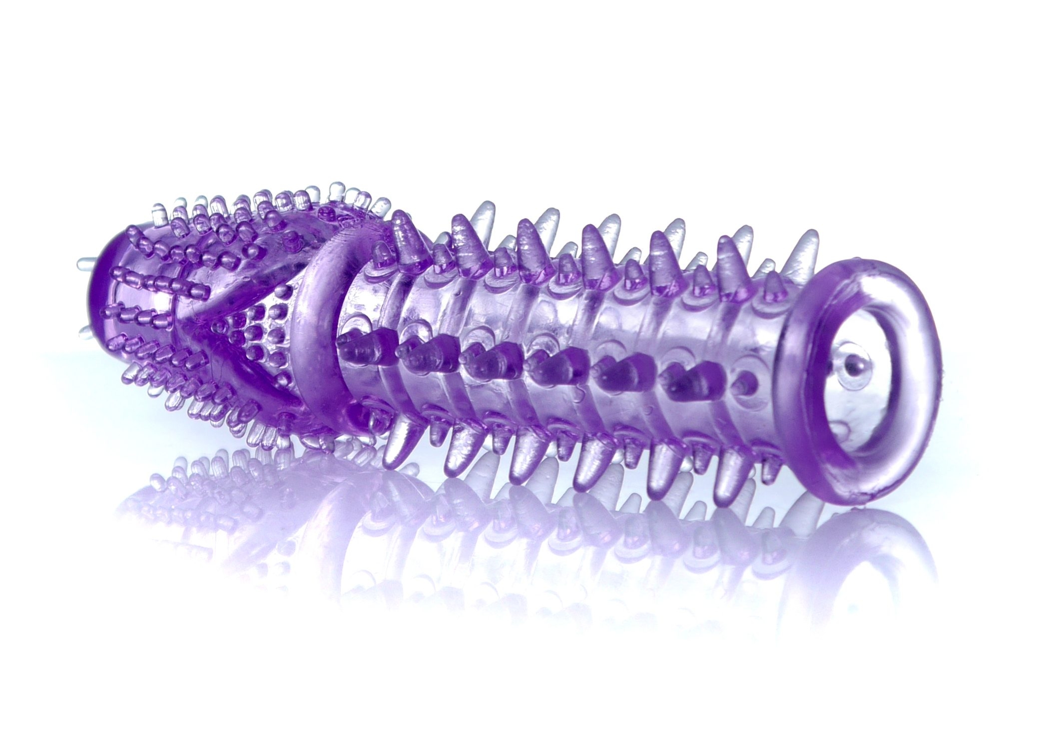 Boss Series Penis Sleeve 04 - Nakładka na penisa, fioletowa