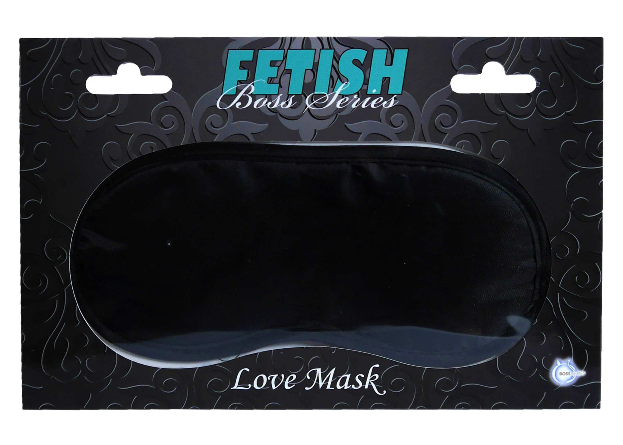 Boss Series Love Mask Black - Opaska na oczy, czarna