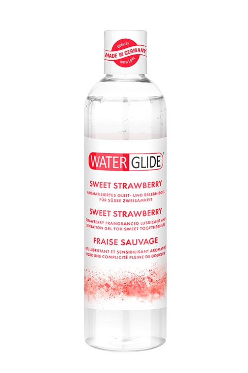 Waterglide 300 Ml Sweet Strawberry - Lubrykant na bazie wody, truskawkowy