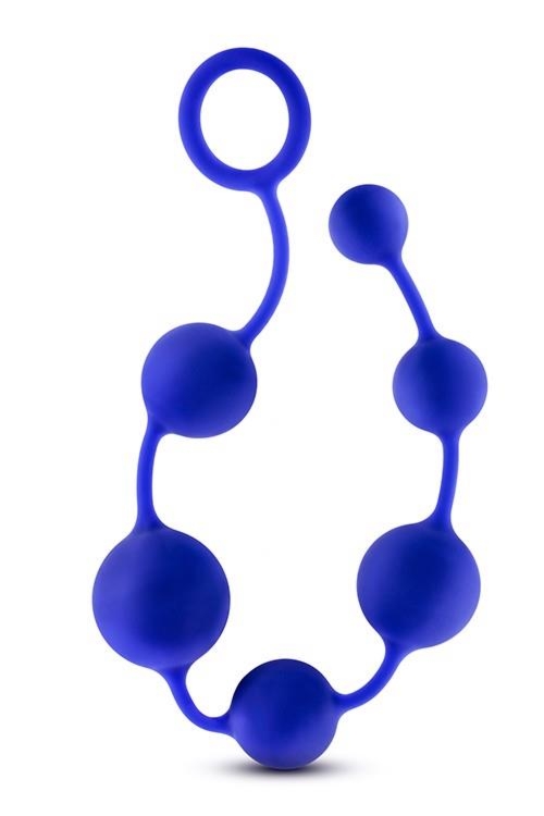 Performance Performance Silicone Anal Beads Indigo - Koraliki analne