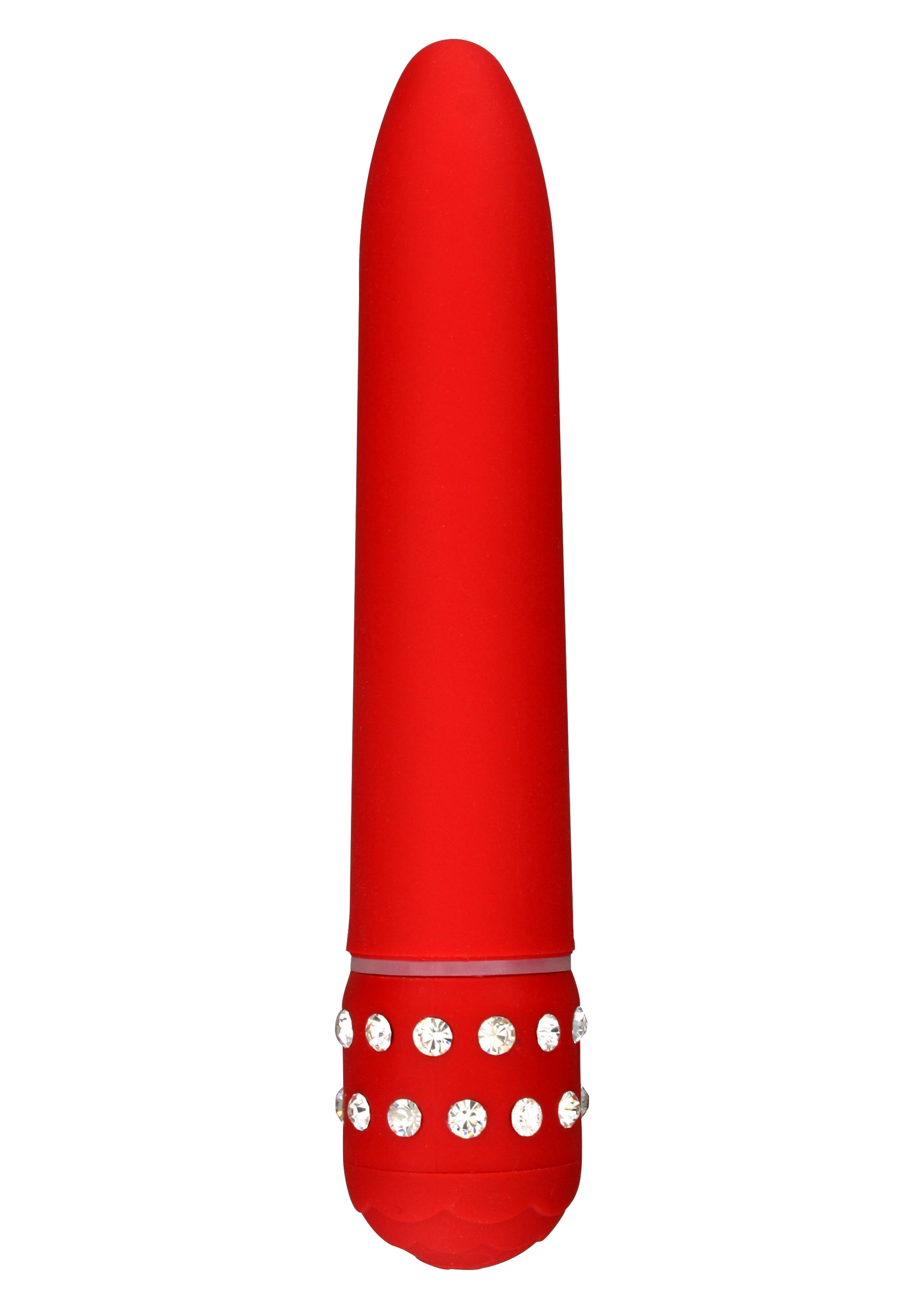 ToyJoy Diamond Red Superbe Vibe - Wibrator klasyczny, czerwony
