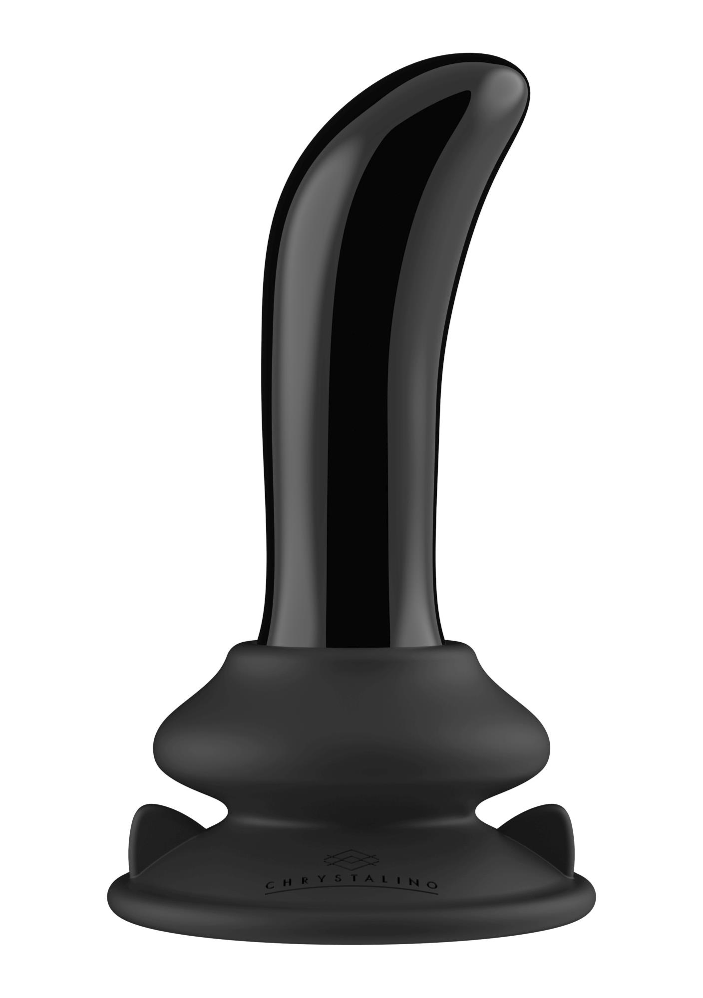 Chrystalino Prickly - Wibrujący korek analny z pilotem i przyssawką