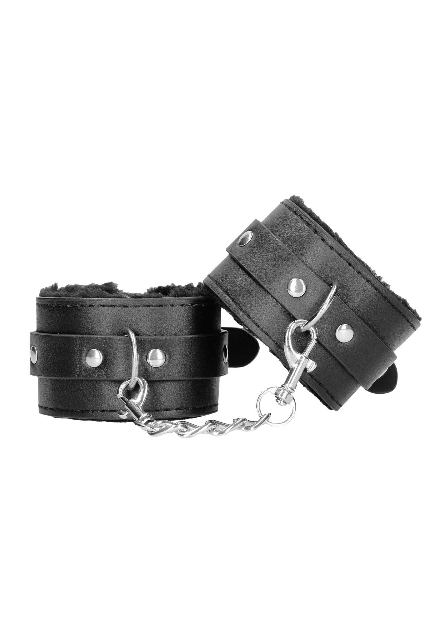 Ouch! Hand Cuffs With Adjustable Straps - Kajdanki na nadgarstki
