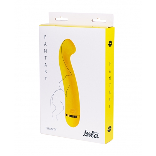 Lola Toys Vibrator Fantasy Phanty Yellow - Wibrator do punktu G, żółty
