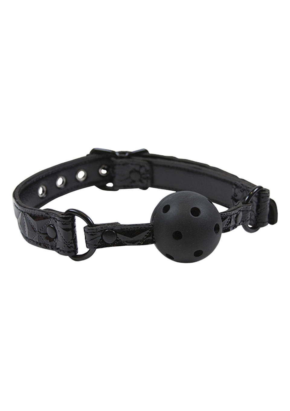 Sinful Ball Gag Black - Knebel z kulką