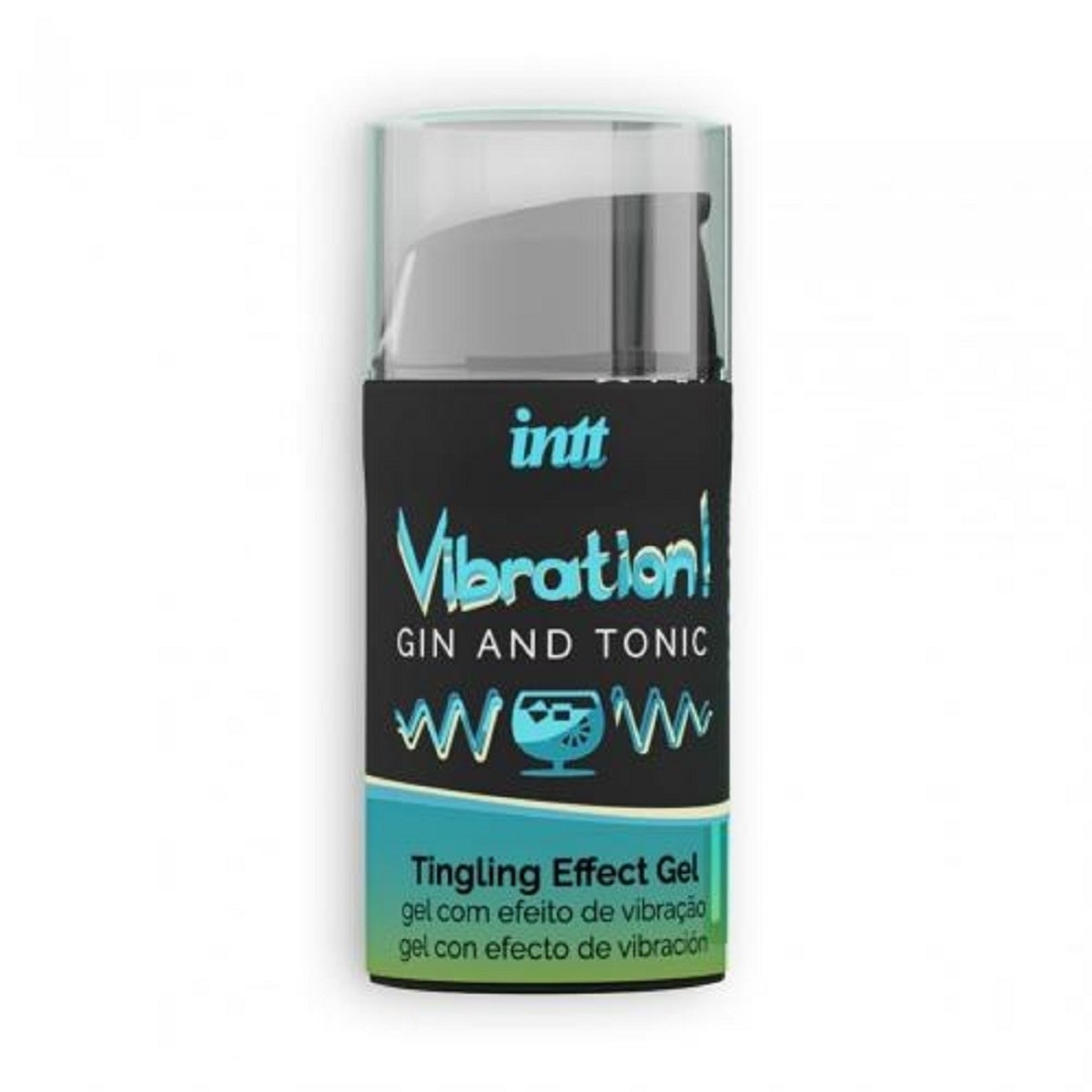 INTT Vibration Gin & Tonic 15 Ml - Żel stymulujący dla par, tonic