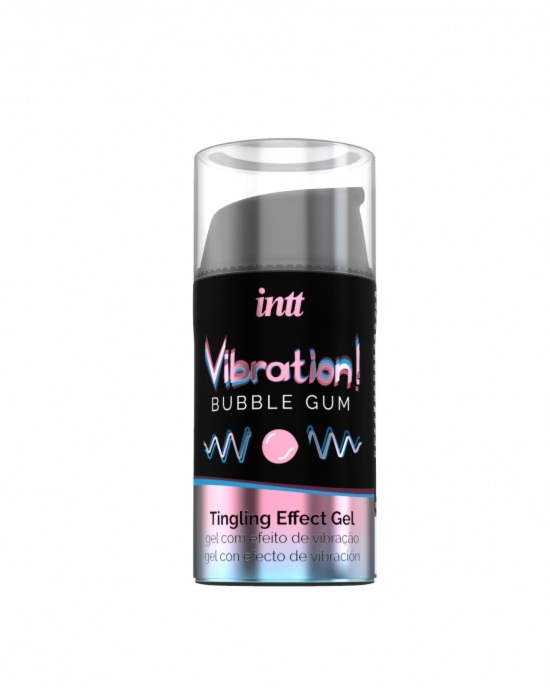 INTT Vibration Bubble Gum 15 Ml - Żel stymulujący dla par, guma do żucia