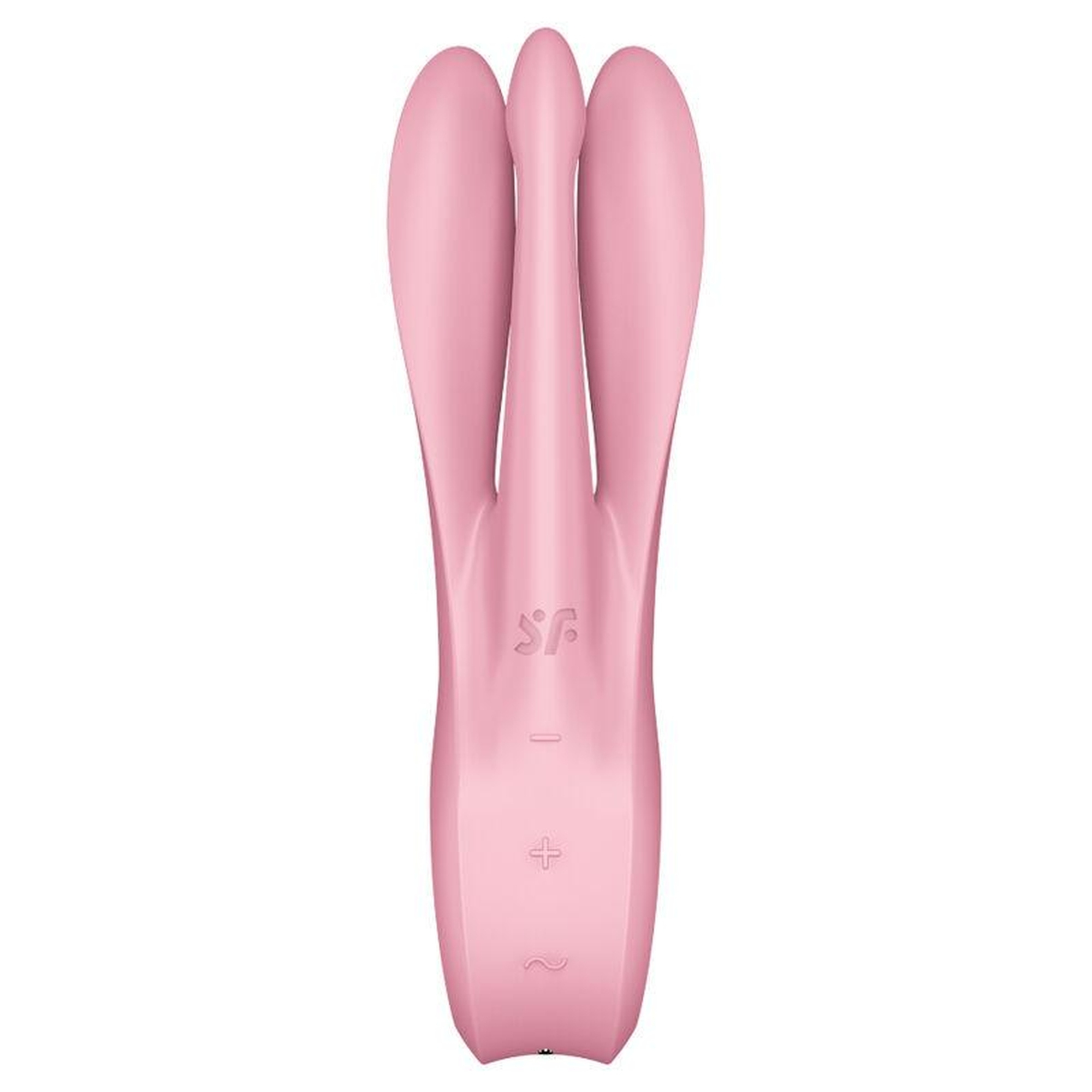 Satisfyer threesome 1 pink - Wibrator z trzema elastycznymi ramionami, Różowy
