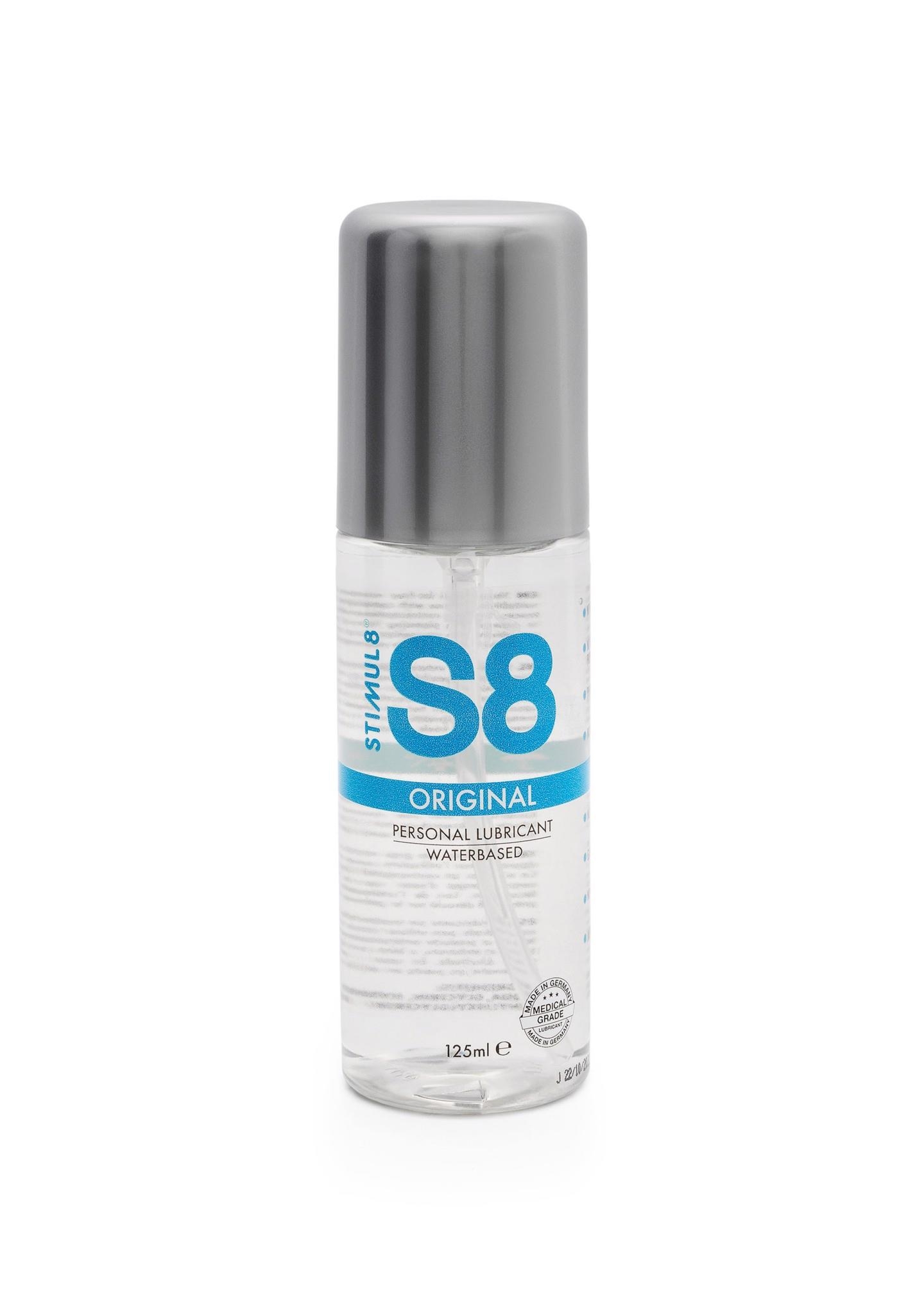 Stimul8 S8 Waterbased Lube 125Ml Original - Lubrykant na bazie wody