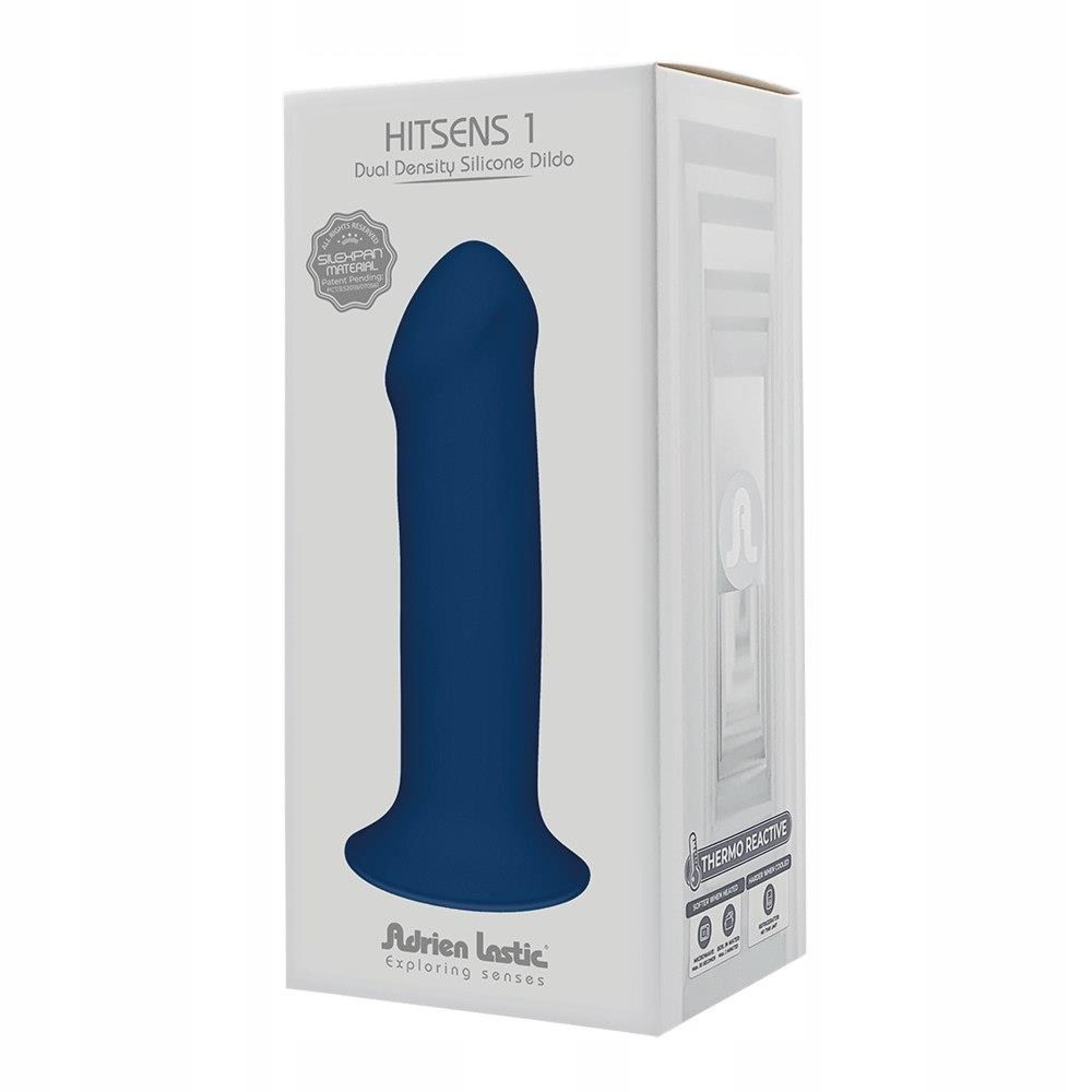 Adrien Lastic Hitsens 1 ( 7 ' ) Blue - Dildo klasyczne na przyssawce