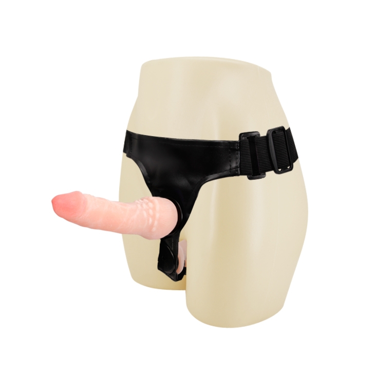 Baile Strap On Female Harness Ultra - podwójne dildo strap on