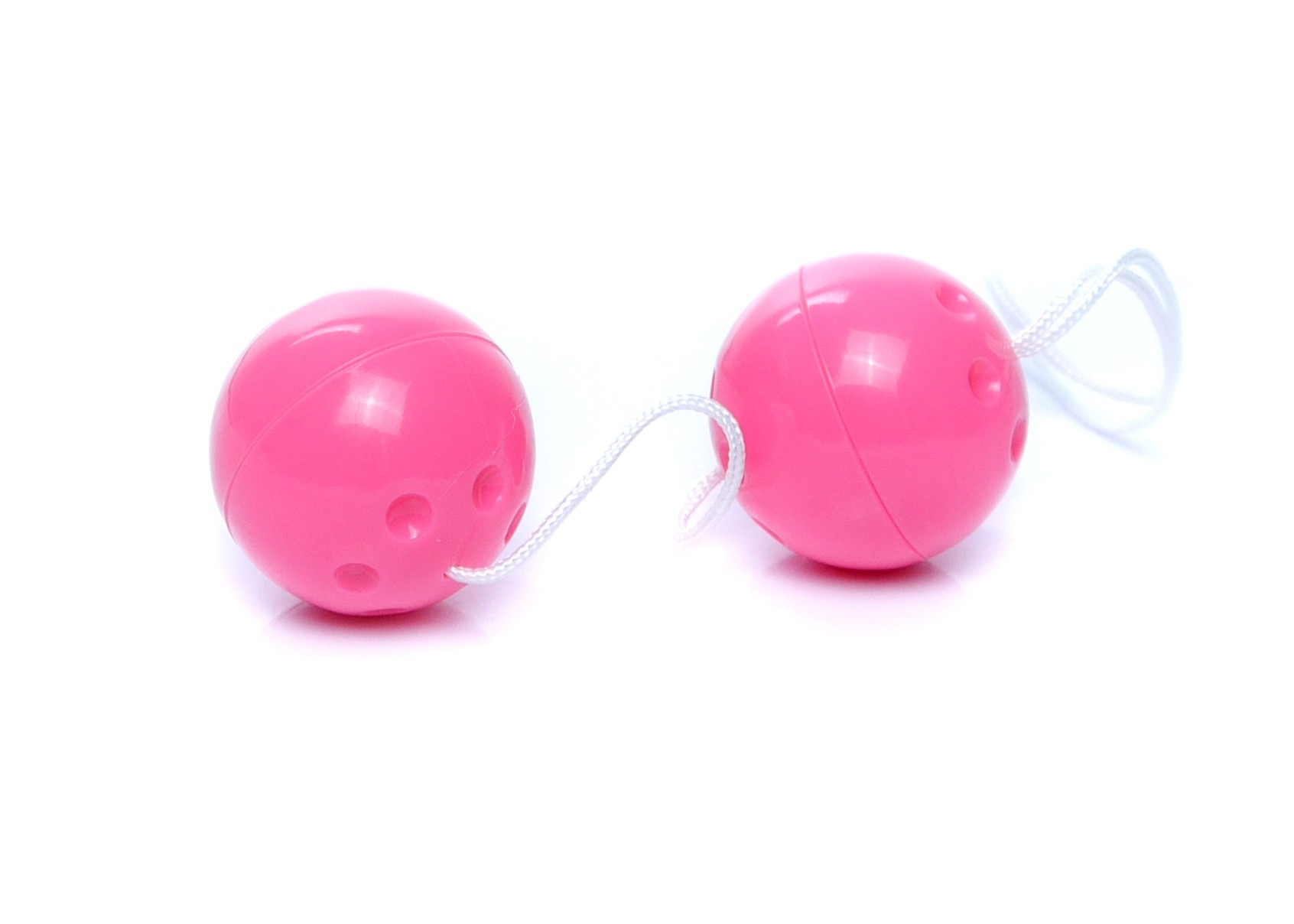 Boss Series Duo Balls Pink - Kulki gejszy, różowe