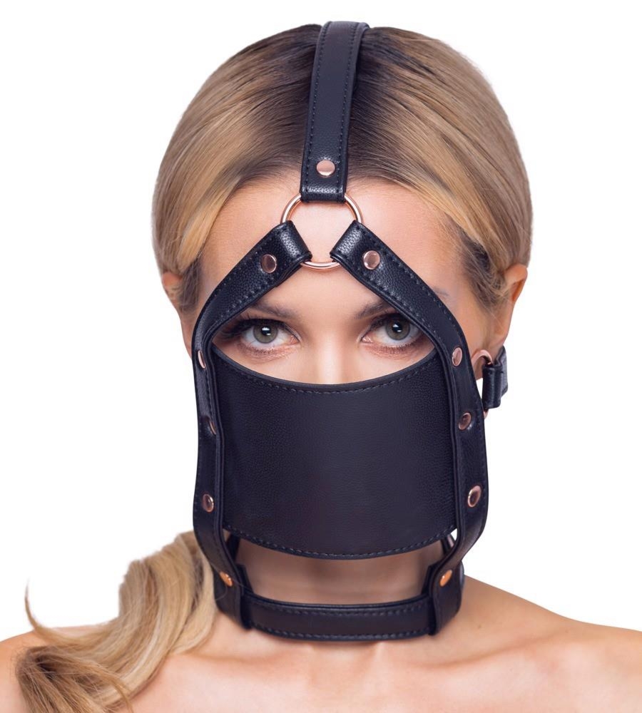 Bad Kitty Head Harness - Maska BDSM