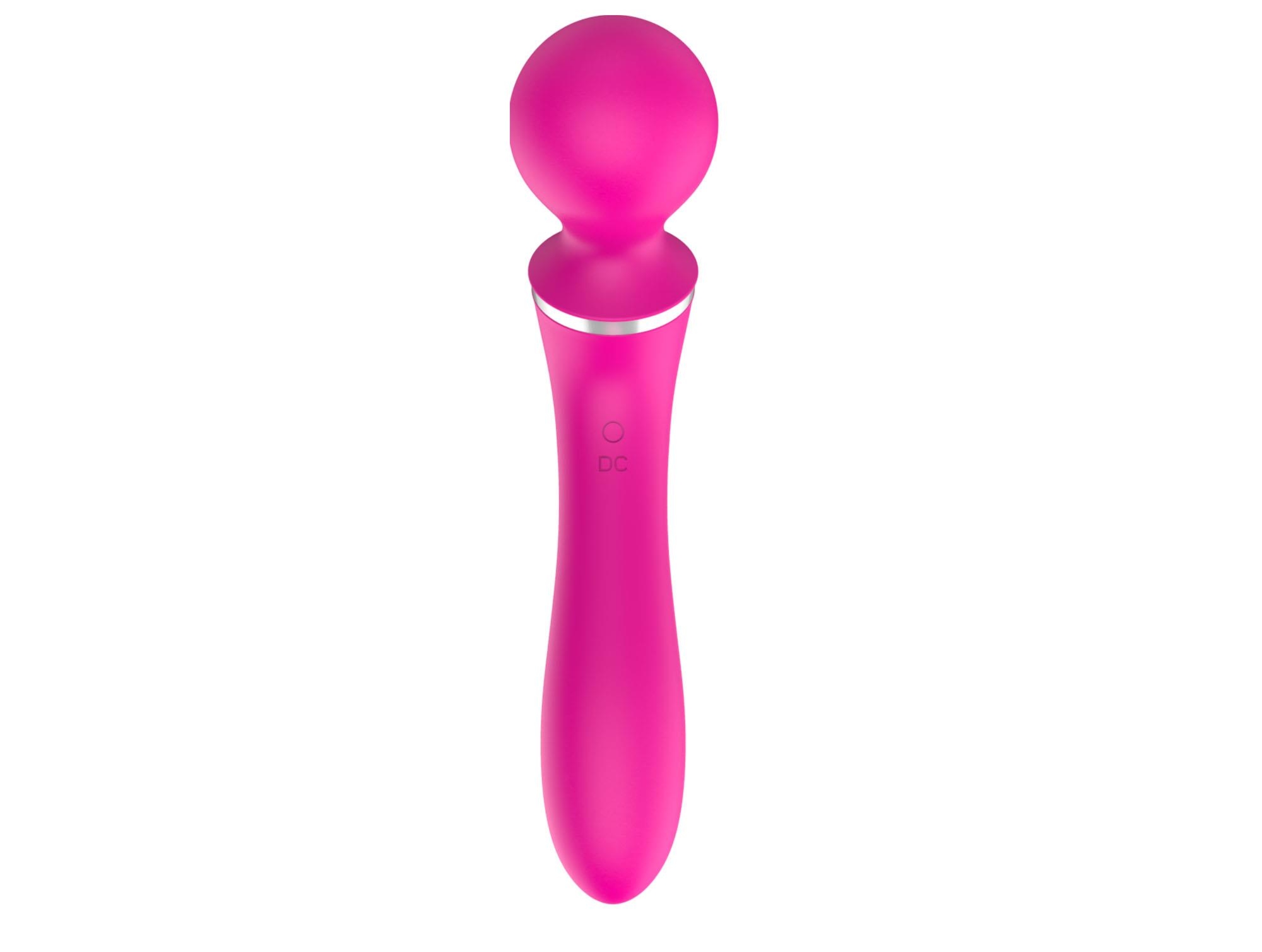 Boss Series Vision Dual Massage 1010 - Wibrator wand z wymienną nakładką