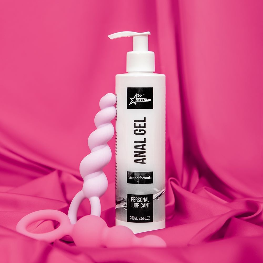 Sexy Star Anal Gel 250ml - Lubrykant analny na bazie wody