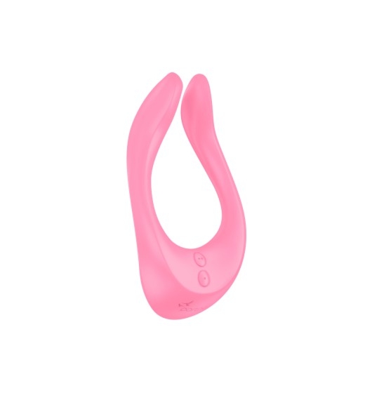 Satisfyer Endless Joy Pink Multi Vibrator - Wibrator dla par, różowy