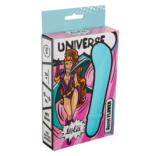 Universe Secret Flower Blue - Miniwibrator, niebieski