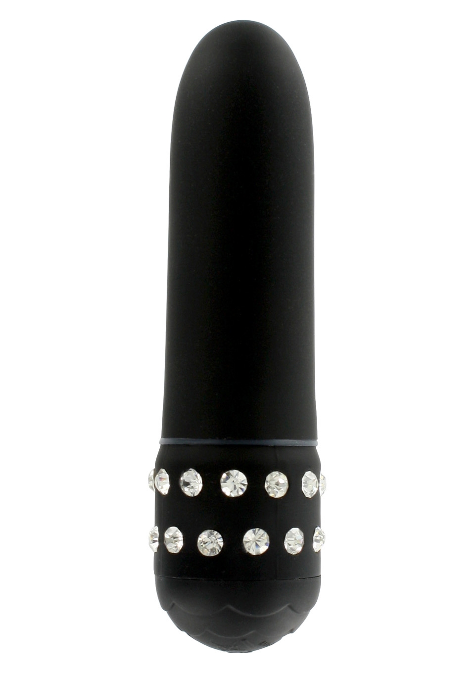 ToyJoy Diamond Black Petit Vibe - Miniwibrator, czarny