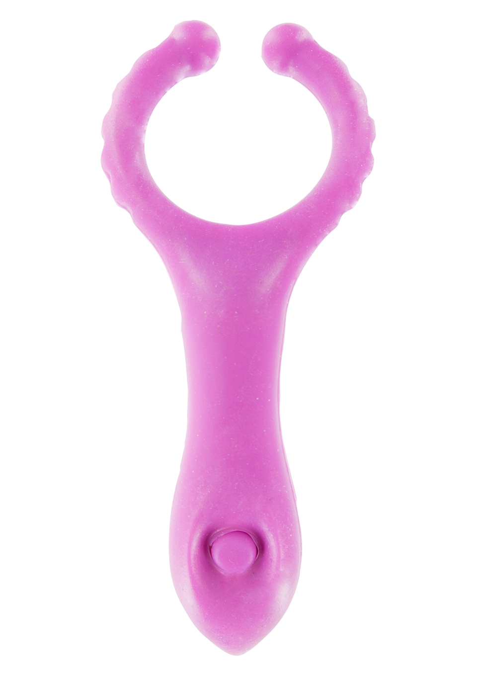 ToyJoy Vibrating Clit-Stim C-Ring Purple - Wibrator dla par
